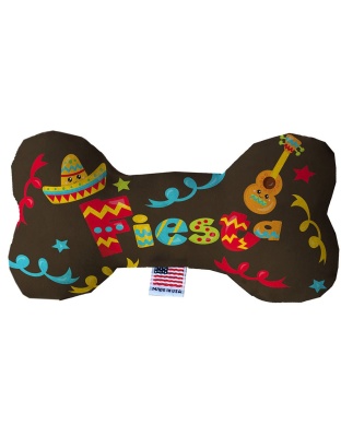 Fiesta 10 inch Fluffy Bone Dog Toy