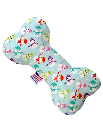 Colorful Frosty 10 inch Bone Dog Toy