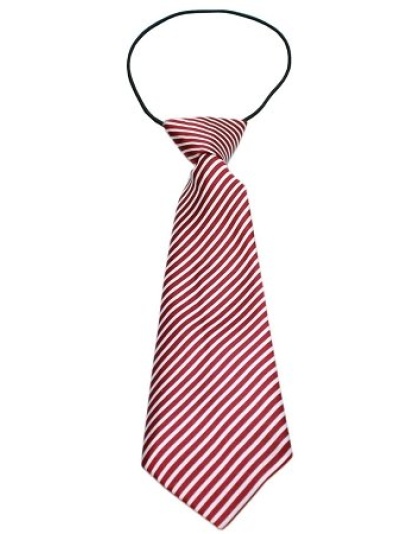 Big Dog Neck Tie Candy Cane Stripes