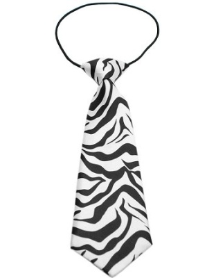 Big Dog Neck Tie Zebra