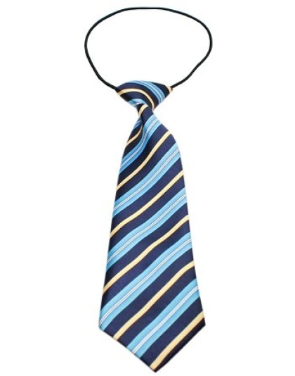 Big Dog Neck Tie Blue and Khaki