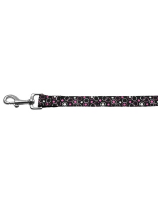 Retro Nylon Ribbon Collar Black 1 wide 4ft Lsh