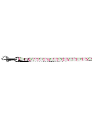 Cherries Nylon Collar White 3/8 wide 4Ft Lsh