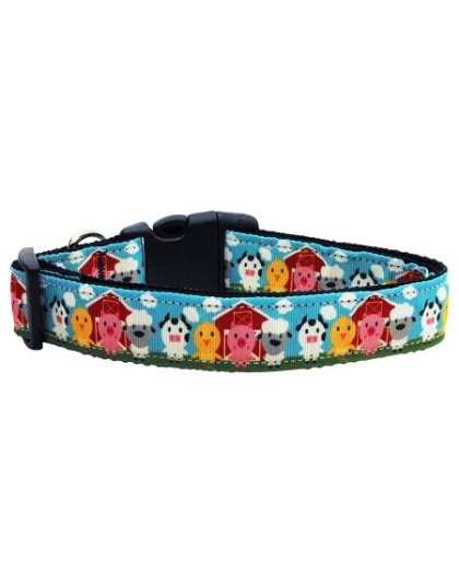Barnyard Buddies Nylon Ribbon Collars Large