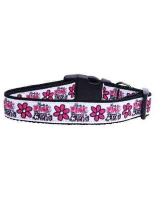 Dangerous in Camo Nylon Cat Collar