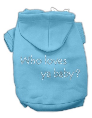 Who loves ya baby? Hoodies Baby Blue L