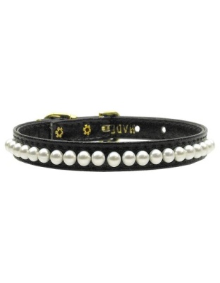 3/8" Pearl Collar Black 10