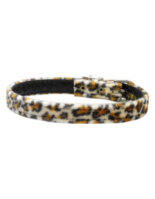 3/8" Plain Animal Print Collar Jaguar 10