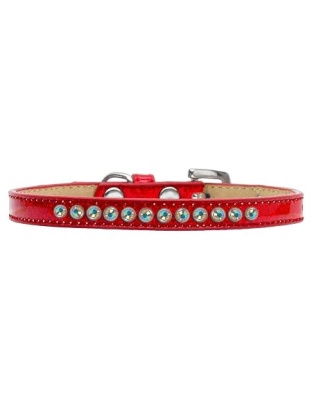 AB Crystal Size 10 Red Puppy Ice Cream Collar