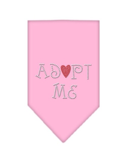 Adopt Me Rhinestone Bandana Light Pink Large