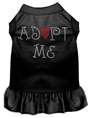 Adopt Me Rhinestone Dress Black 4X