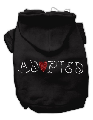 Adopted Hoodie Black L