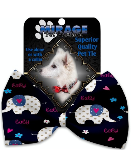 Baby Elephants Pet Bow Tie