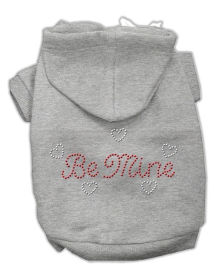 Be Mine Hoodies Grey L
