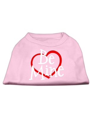 Be Mine Screen Print Shirt Light Pink Lg