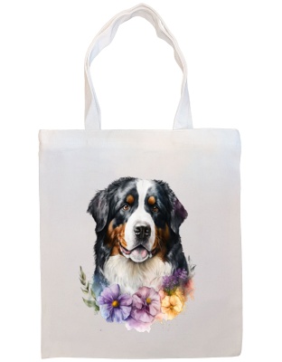 Bernese Mountain Dog Canvas Tote Bag Style4