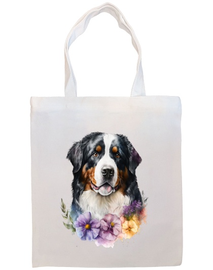 Bernese Mountain Dog Canvas Tote Bag Style4