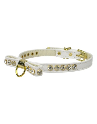 Bow Collar White 10