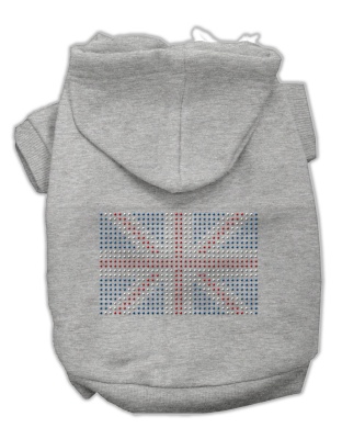 British Flag Hoodies Grey L