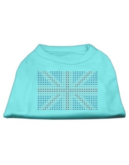 British Flag Shirts Aqua L