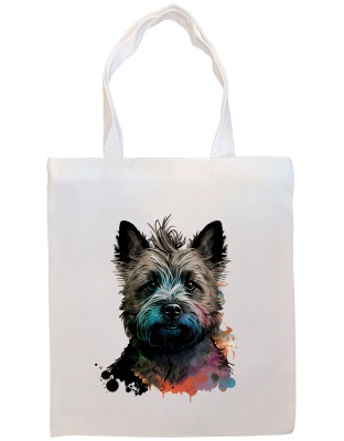 Cairn Terrier Canvas Tote Bag Style4