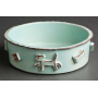 Baby Blue - Carmel Ceramica Dog Food/Water Bowl - Small