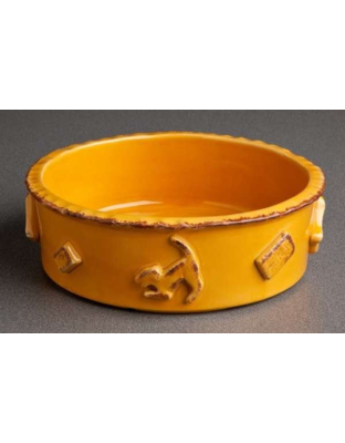 Caramel - Carmel Ceramica Dog Food/Water Bowl - Small