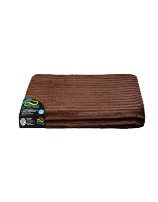 Brown - DuraCloud Orthopedic Pet Bed and Crate Pad Contour Cover - X-Small
