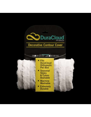 Sand - DuraCloud Orthopedic Pet Bed and Crate Pad Contour Cover - Large