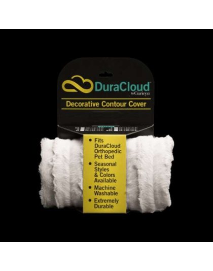 Sand - DuraCloud Orthopedic Pet Bed and Crate Pad Contour Cover - Large