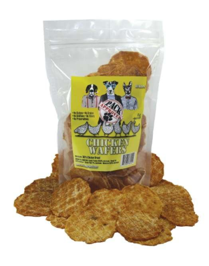 Chicken Wafers - 8 oz bag - 8oz