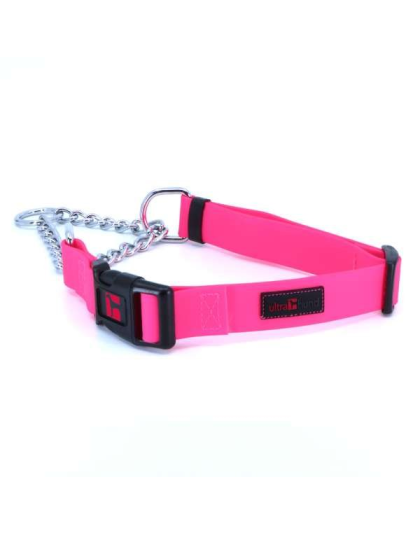 Pink - Play Martingale Collar - 16"-22" x 1"