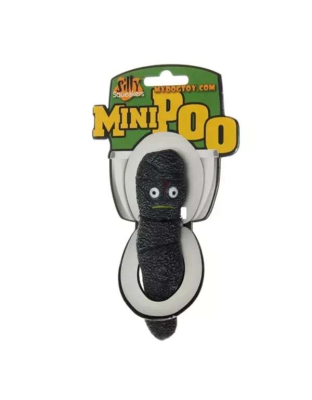 Black - Silly Squeaker MiniPoops - small