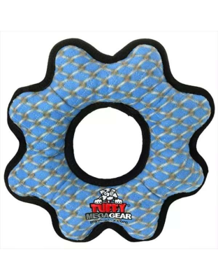 Blue - Tuffy Mega Gear Ring - Mega