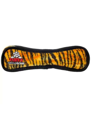 Orange & Black - Tuffy Mega Bone - Mega