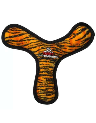 Orange & Black - Tuffy Mega Boomerang - Mega
