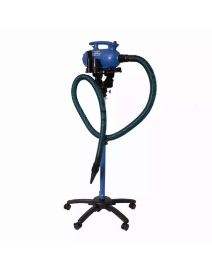 Blue  - XPOWER B-24 Thermal Ace 3 HP Variable Speed Professional Pet Grooming Dog Force Hair Dryer with Heat