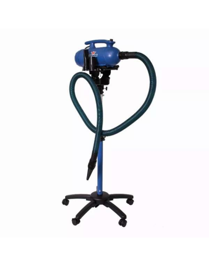 Blue  - XPOWER B-27 Super Tub Pro Double Motor 6 HP Professional Pet Grooming Dog Force Hair Dryer
