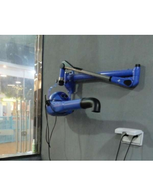 Black - XPOWER WMA Professional Pet Grooming Finishing Stand Dryer Wall Mount Arm