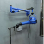 Black - XPOWER WMA Professional Pet Grooming Finishing Stand Dryer Wall Mount Arm
