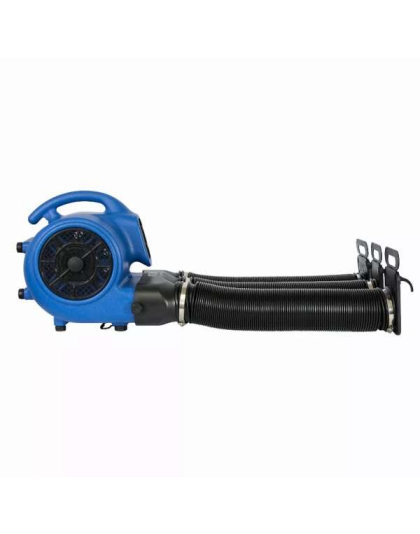Blue/Black - XPOWER X-430TF-MDK Professional 3 Speed Pet Grooming Dog Cage Dryer with Multi Drying Hose Kit, Timer & Filters