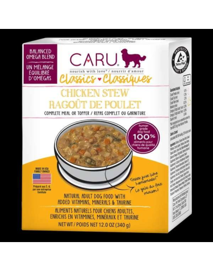 CARU Classics Chicken Stew for Dogs - 12 oz (Case of 12)