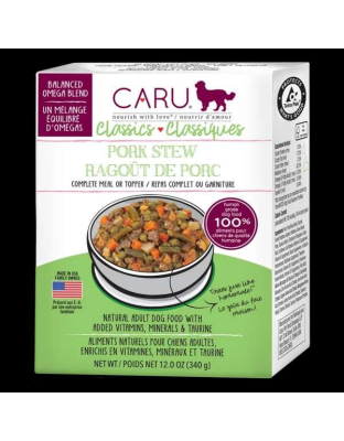 CARU Classics Pork Stew for Dogs - 12 oz (Case of 12)