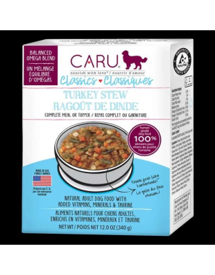 CARU Classics Turkey Stew for Dogs - 12 oz (Case of 12)