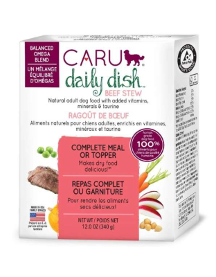 CARU Daily Dish Beef Stew for Dogs - 12 oz (Case of 12)