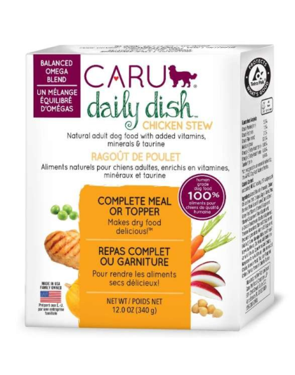 CARU Daily Dish Chicken Stew for Dogs - 12 oz (Case of 12)