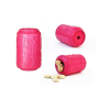 Pink - SP Puppy Can Toy Durable Rubber Chew Toy & Treat Dispenser For Teething Pups  - Large