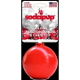 Red - SP Christmas Ornament Durable Rubber Chew Toy & Treat Dispenser - Medium