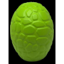 Green - MKB Dinosaur Egg Durable Rubber Chew Toy & Treat Dispenser - Large