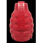 Red - USA-K9 Grenade Durable Rubber Chew Toy & Treat Dispenser - XL